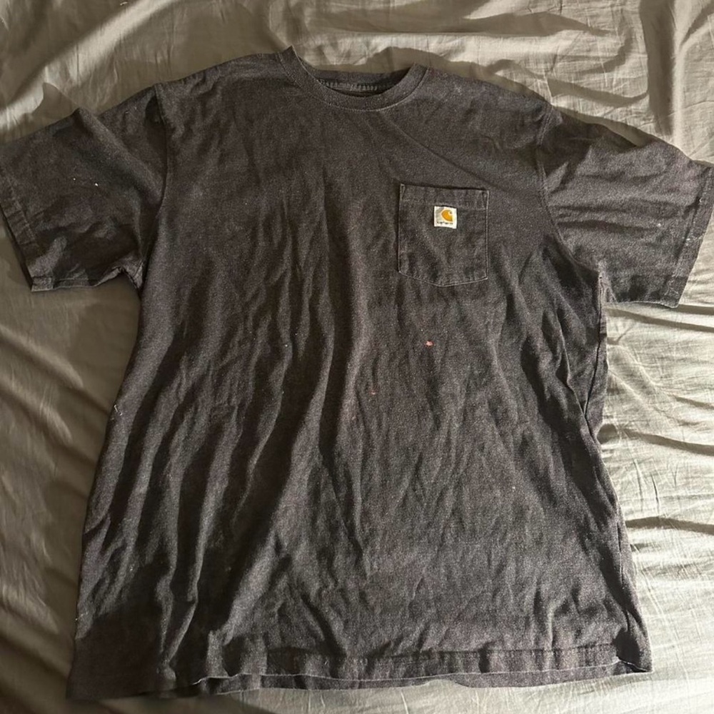 Carhartt Men's Gray Pocket T-Shirt